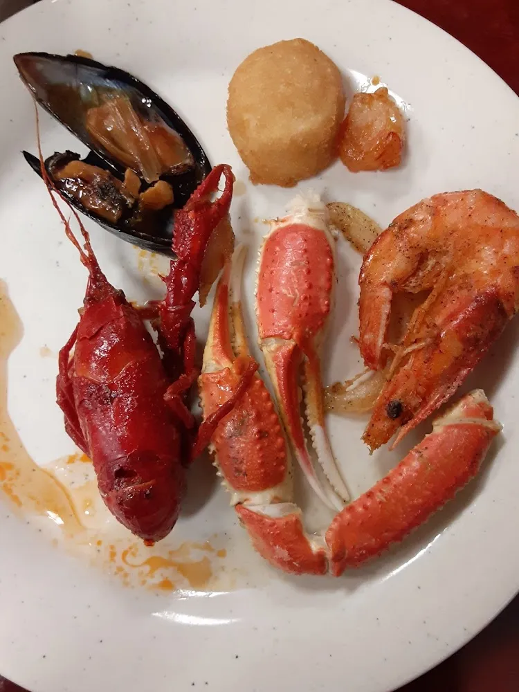 Assortment of Seafood Dishes