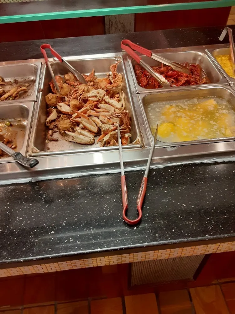 Fried Crab Legs and Crayfish